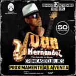 Festejará Juan Hernández y su banda de blues medio siglo de trayectoria