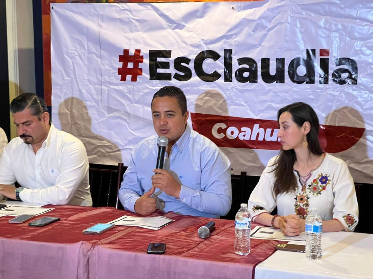 Movimiento #EsClaudia mostrará músculo en Coahuila