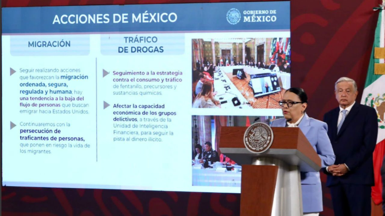 México, Canadá y EUA trabajarán juntos para incautar armas: Rosa Icela