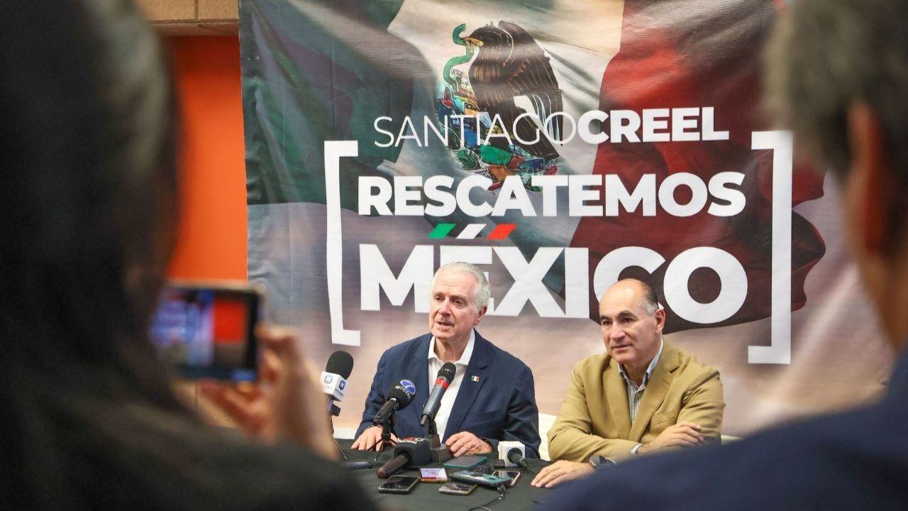 Santiago Creel pide paciencia ante fallas en sistema del Frente Amplio por México