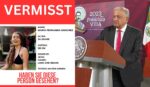 México pedirá a Alemania ayuda para localizar a María Fernanda Sánchez