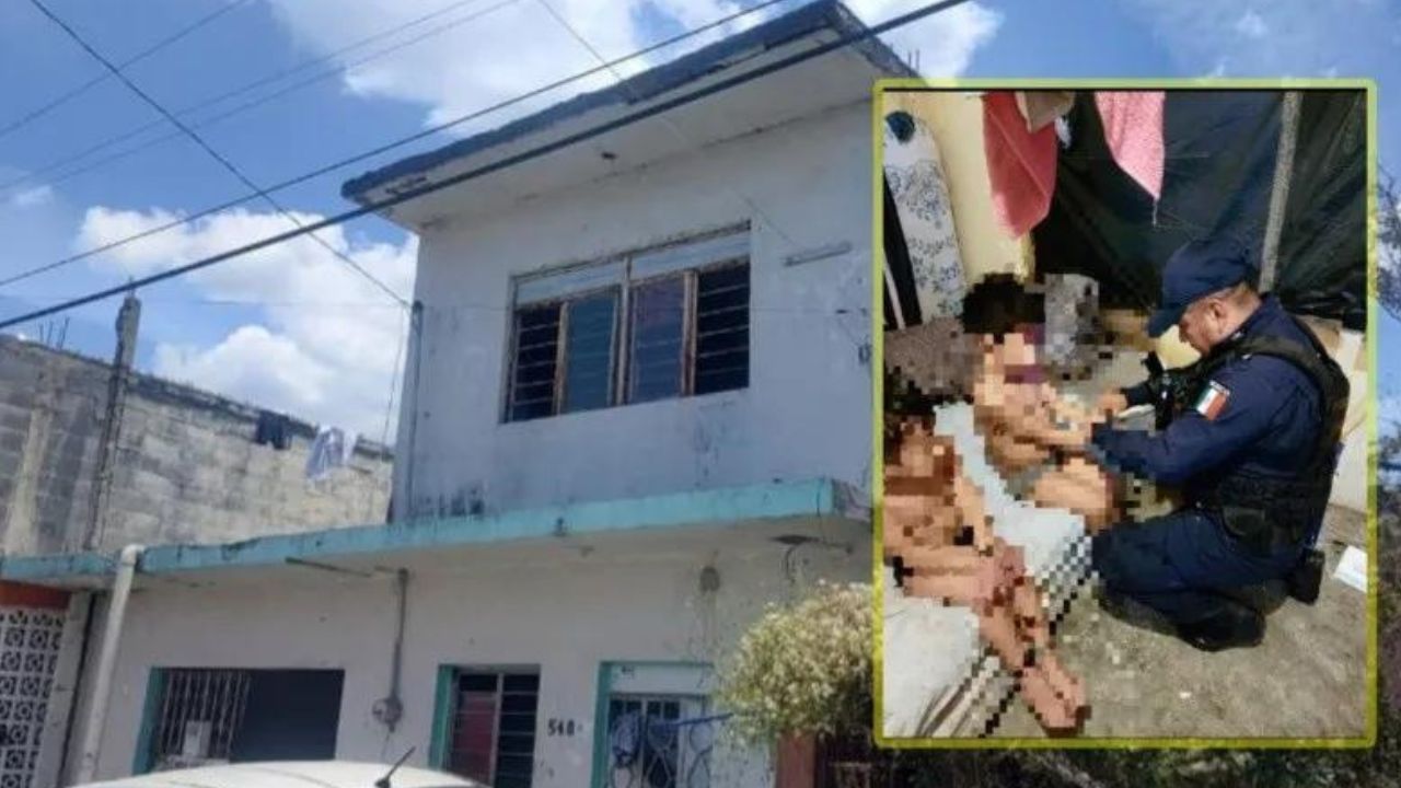 Policía rescata a dos niños amarrados en casa de Guadalupe, Nuevo León