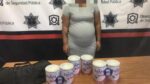 Detienen a mujer por robar latas de leche en polvo en Torreón
