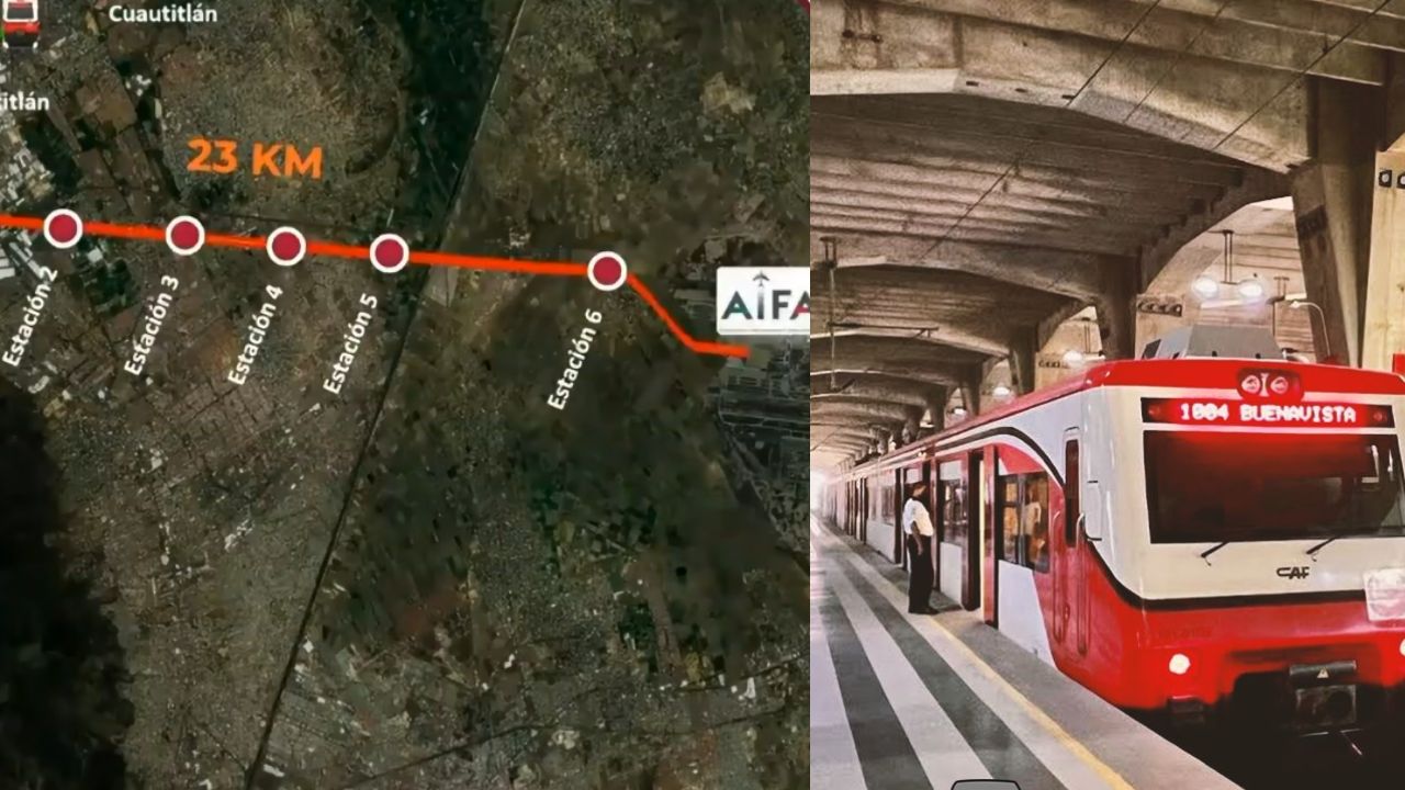 Tren Suburbano al AIFA estaría listo en junio de 2024