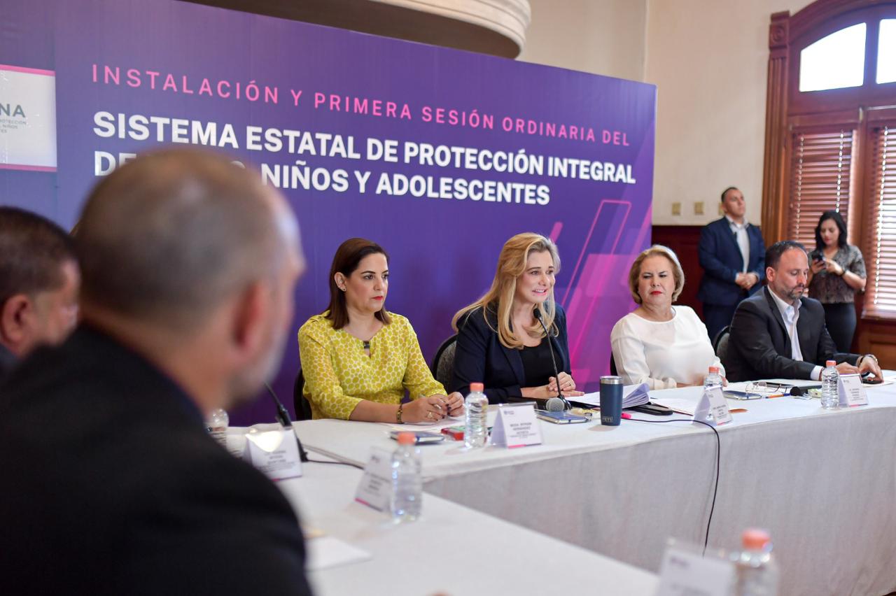 Impulsa gobernadora Maru Campos protección integral de Niñas, Niños y Adolescentes