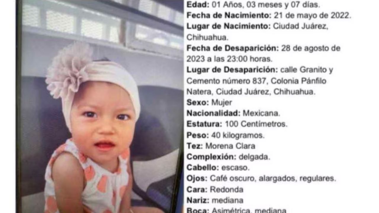 Desaparece bebé tras asesinato de sus padres en Ciudad Juárez Desaparece bebé tras asesinato de sus padres en Ciudad Juárez