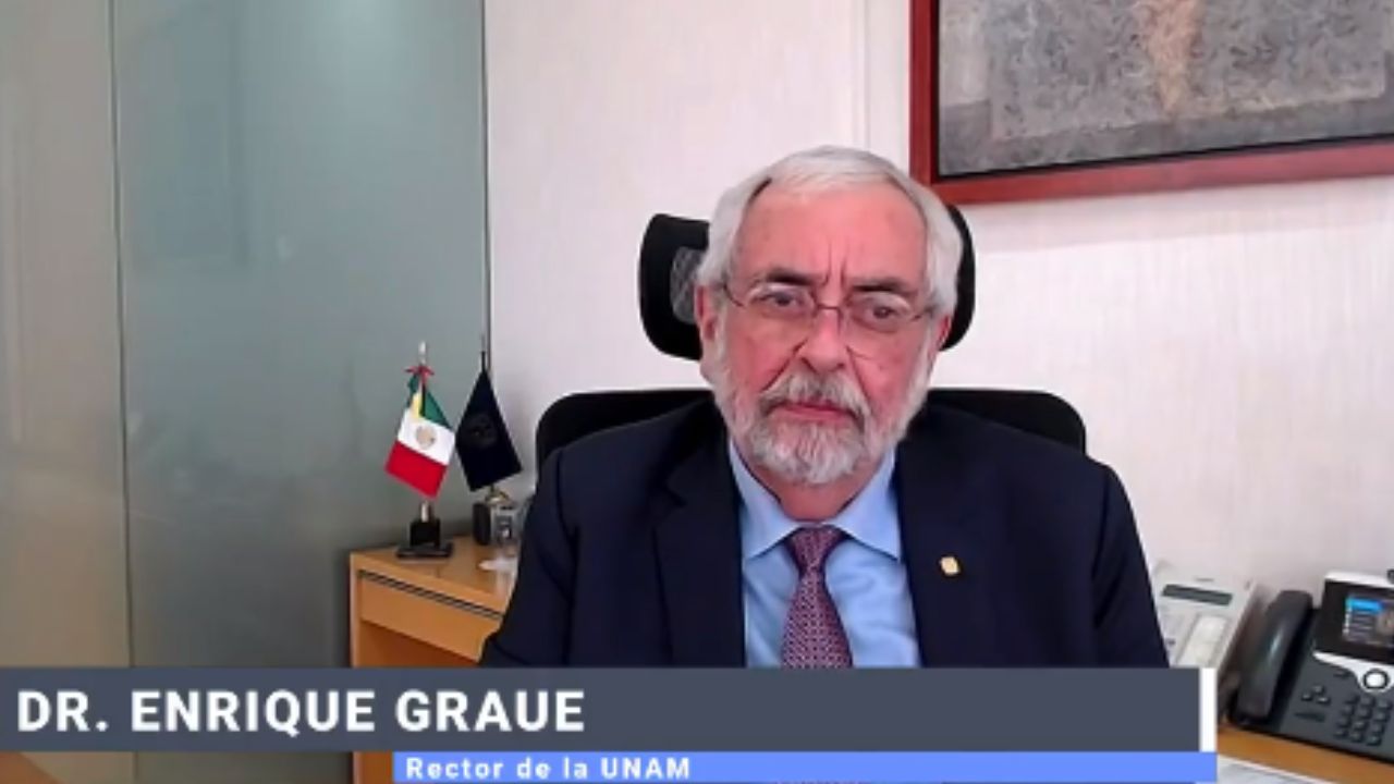 Enrique Graue satisfecho con resultados de la UNAM en sus ocho años como rector Enrique Graue satisfecho con resultados de la UNAM en sus ocho años como rector