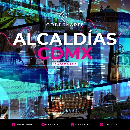 Las alcaldías de la CDMX se dividen rumbo a las elecciones de 2024; GobernArte