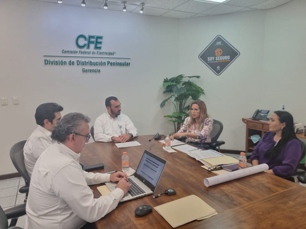 Lili Campos se reunió con CFE para solucionar los apagones Lili Campos se reunió con CFE para solucionar los apagones