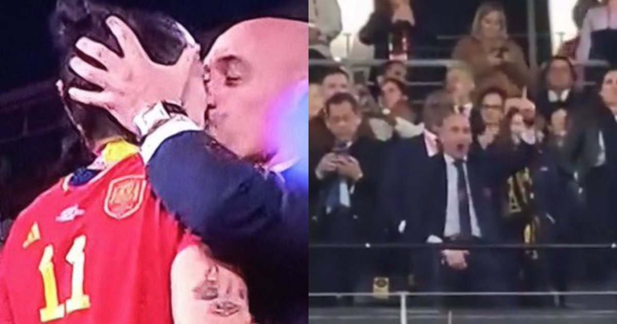 Un beso no solicitado y un gesto obsceno cerca de la reina, las polémicas del presidente de la RFEF Un beso no solicitado y un gesto obsceno cerca de la reina, las polémicas del presidente de la RFEF