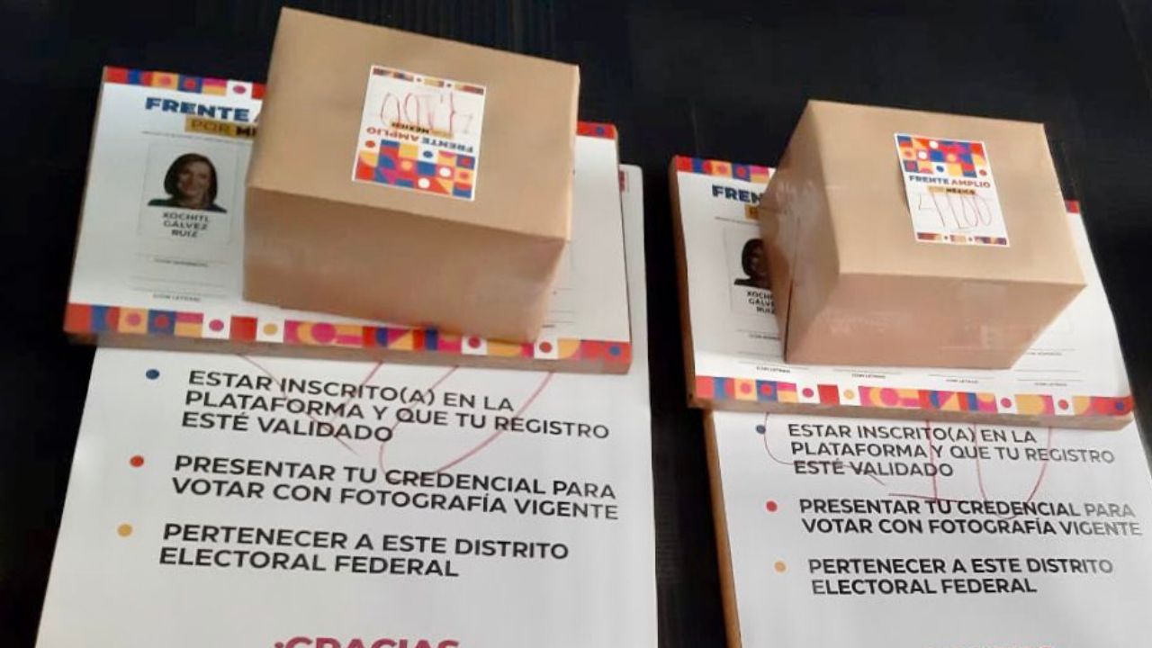 Frente Amplio presenta la papeleta que usarán para elección de su coordinador Frente Amplio presenta la papeleta que usarán para elección de su coordinador