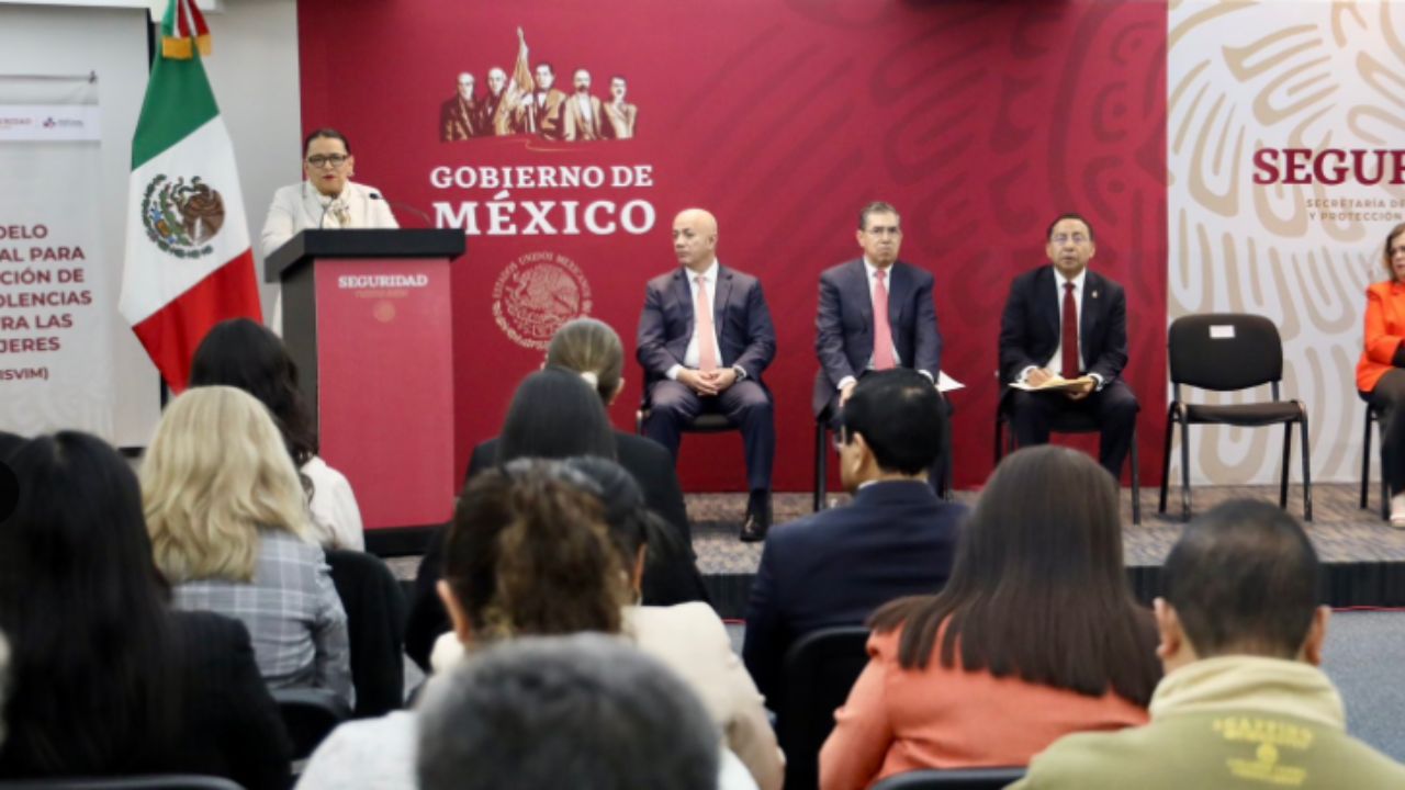 Rosa Icela inaugura curso de “Sanción de las Violencias contra las Mujeres”
