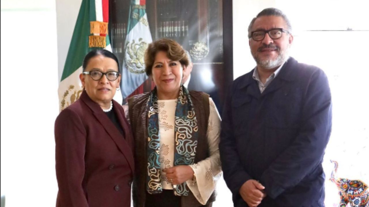 Rosa Icela y Delfina Gómez se encuentran para tocar temas de seguridad