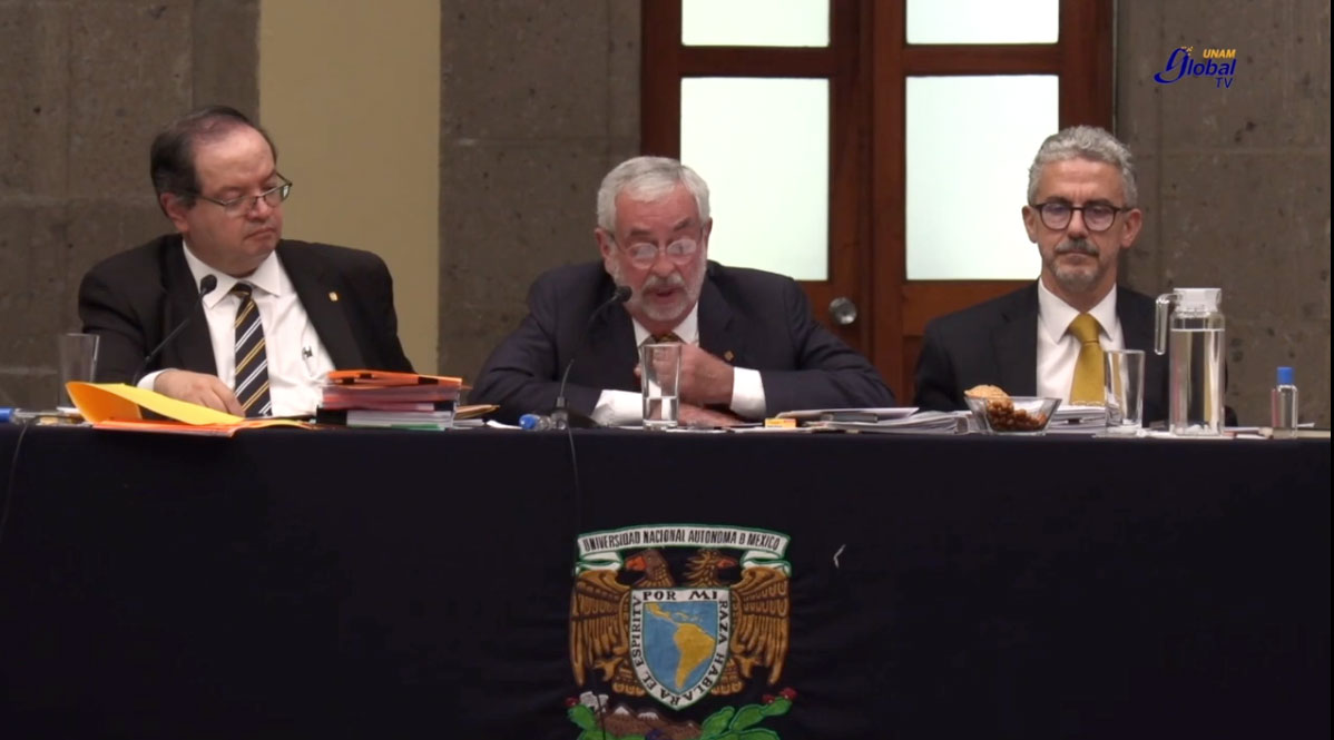 Se despide el rector del Consejo Universitario; agradece a la comunidad y destaca algunos logros Se despide el rector del Consejo Universitario; agradece a la comunidad y destaca algunos logros