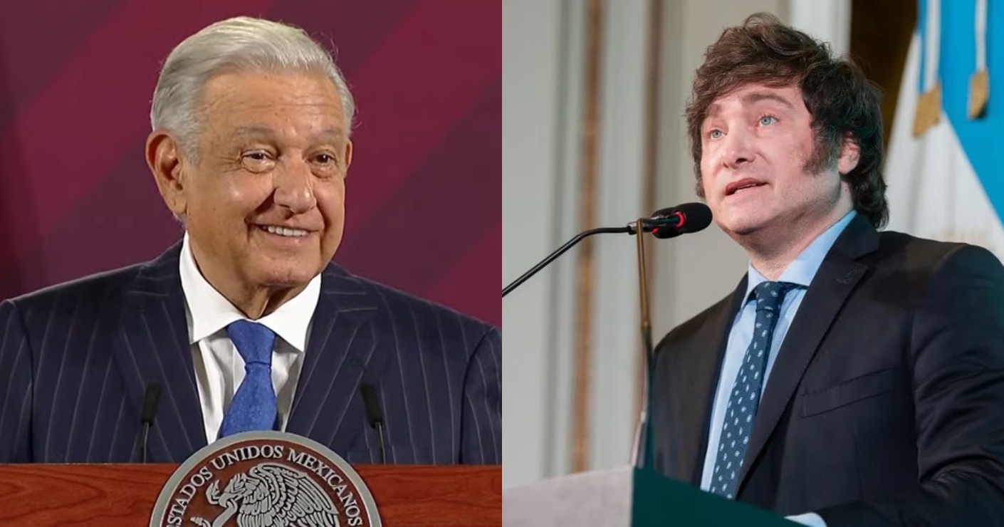 AMLO llama a argentinos a no rendirse ante avance de Javier Milei AMLO llama a argentinos a no rendirse ante avance de Javier Milei