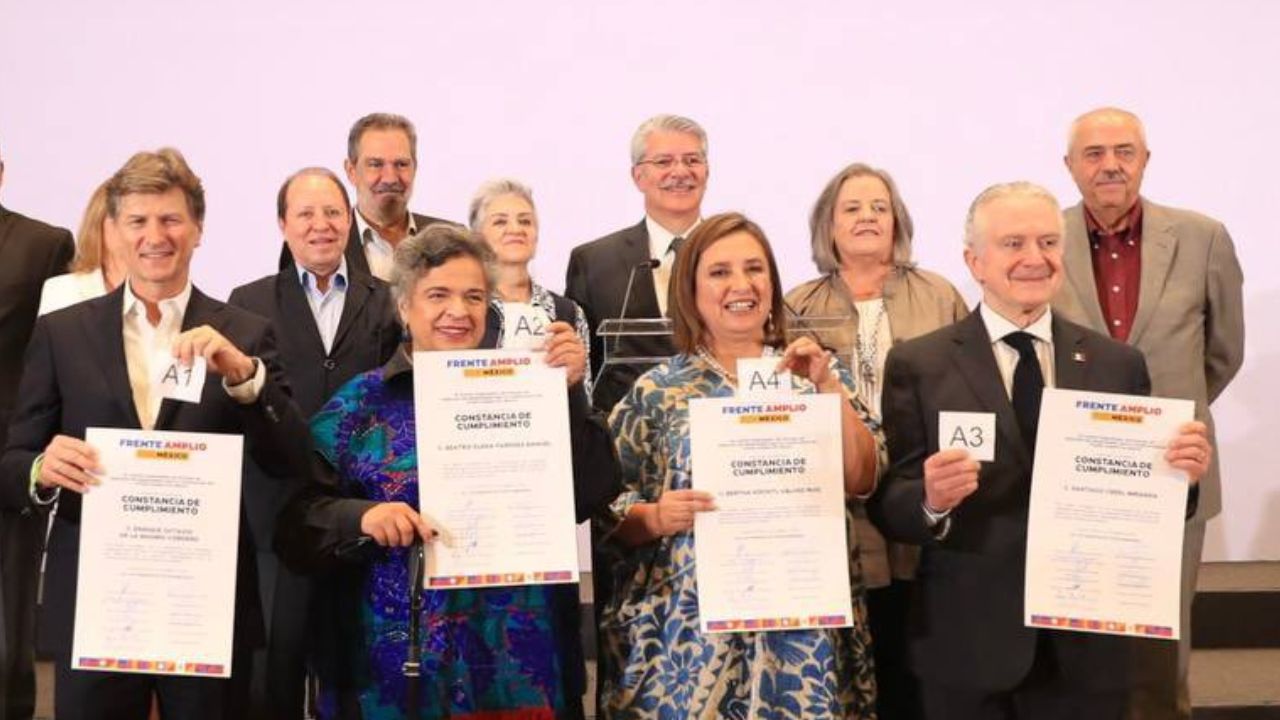 Frente Amplio por México se adelanta y revela candidatos que pasan a tercera etapa Frente Amplio por México se adelanta y revela candidatos que pasan a tercera etapa