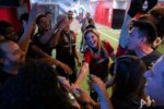 Convive Gobernadora Maru Campos con el equipo de futbol rápido profesional Savage Chihuahua