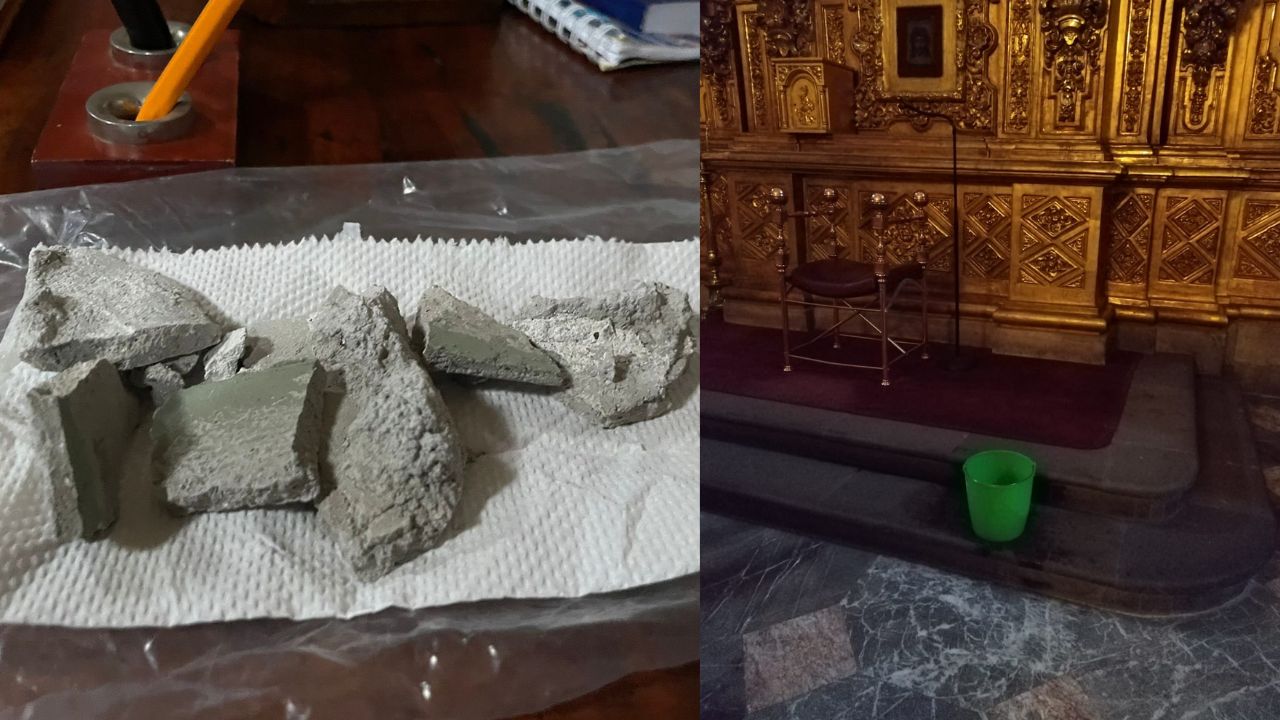 Fuertes lluvias causan daños a la Catedral Metropolitana Fuertes lluvias causan daños a la Catedral Metropolitana