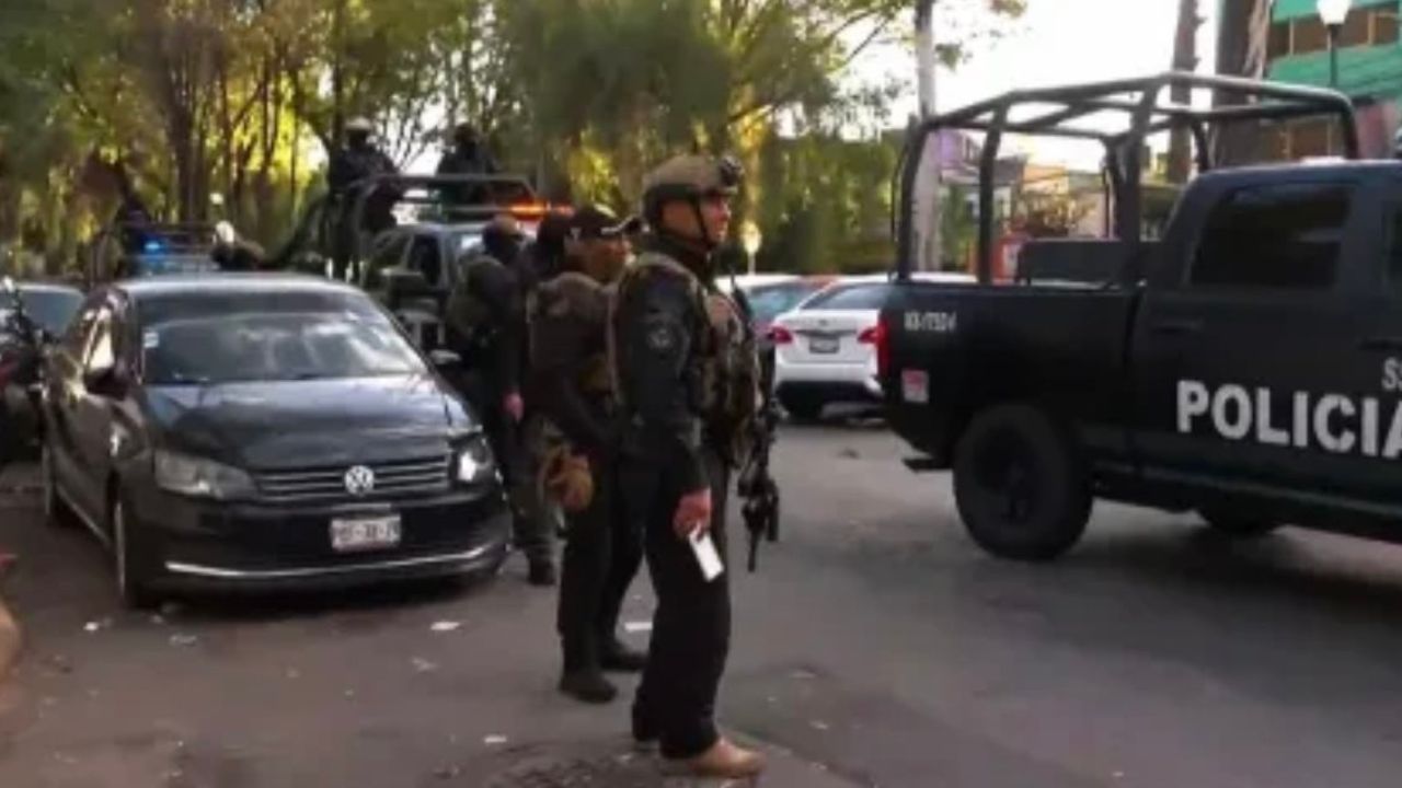 Caen 9 integrantes del CJNG en colonia Narvarte alcaldía Benito Juárez Caen 9 integrantes del CJNG en colonia Narvarte alcaldía Benito Juárez