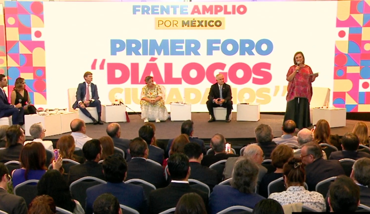 Aspirantes del Frente Amplio por México coinciden en tener unidad en foro Aspirantes del Frente Amplio por México coinciden en tener unidad en foro