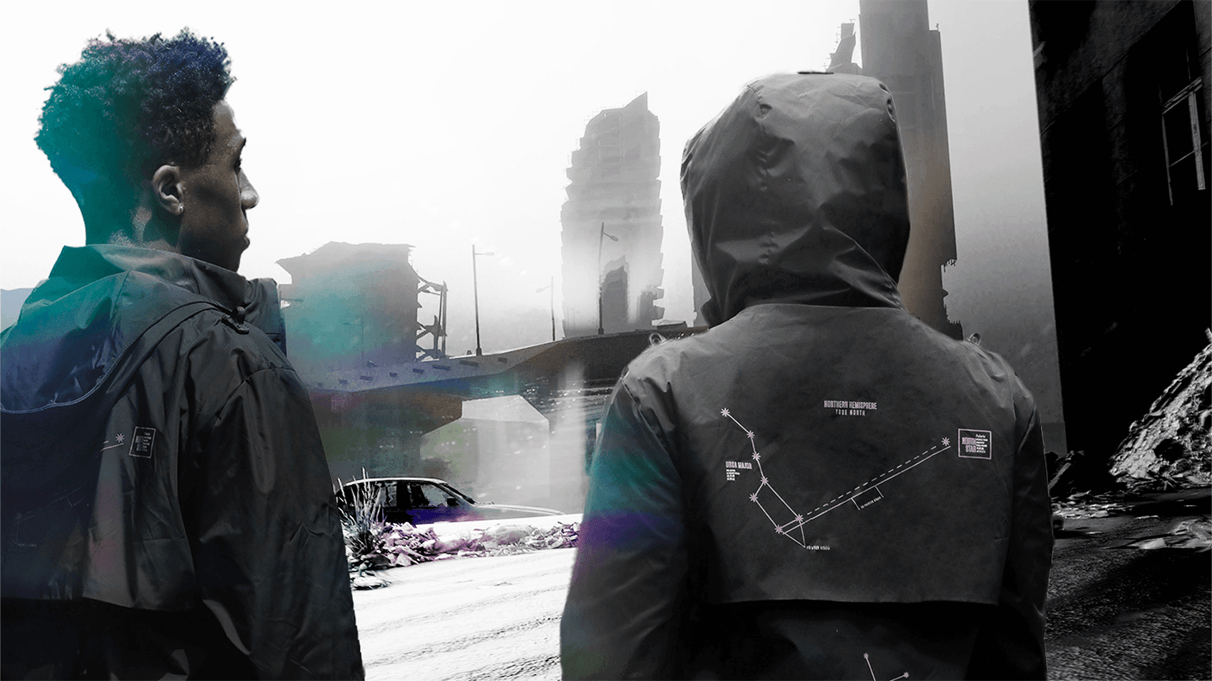 Conoce la línea de ropa de Machina y frog, diseñada para enfrentar desastres climáticos