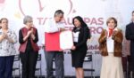 Inaugura Américo muestra cultural de Tamaulipas en el Senado; recibe reconocimiento por lucha contra el cáncer