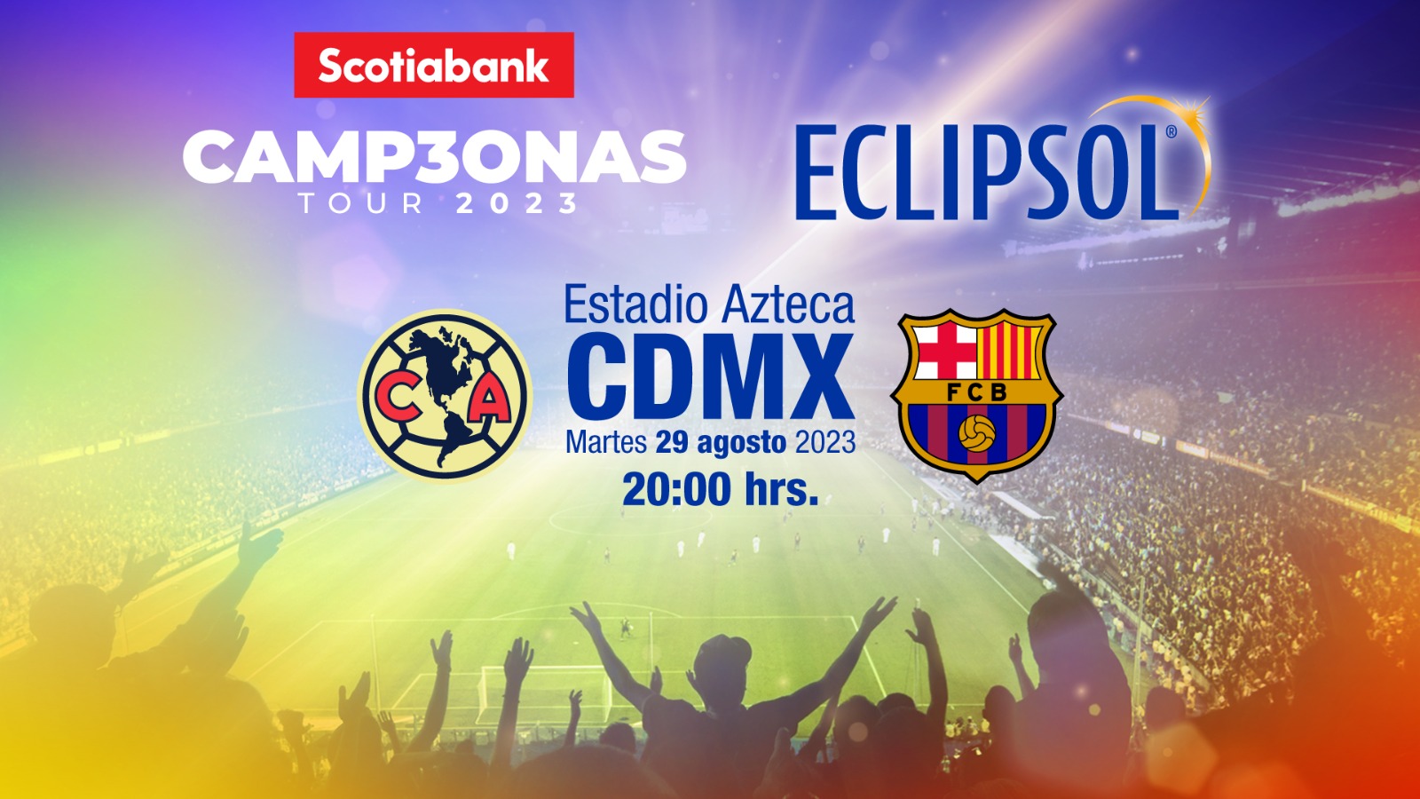 Eclipsol, el nuevo patrocinador del CAMP30NAS Tour 2023 y de la Selección Mexicana de Fútbol Eclipsol, el nuevo patrocinador del CAMP30NAS Tour 2023 y de la Selección Mexicana de Fútbol