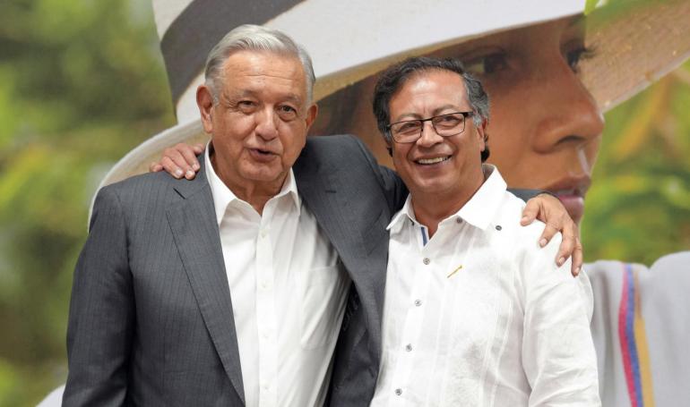 Petro y AMLO se reúnen por primera vez en Colombia para hablar de varios temas Petro y AMLO se reúnen por primera vez en Colombia para hablar de varios temas