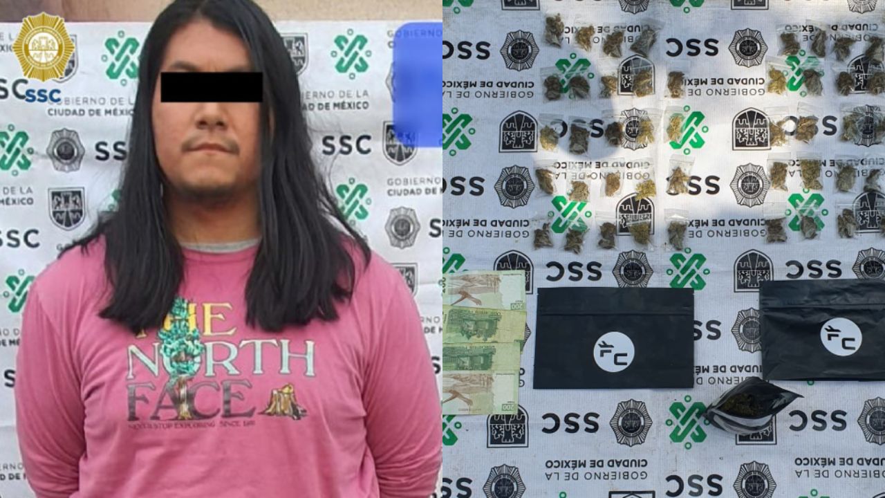 Cae “El Mulan” dealer de la Ibero en la Álvaro Obregón Cae “El Mulan” dealer de la Ibero en la Álvaro Obregón