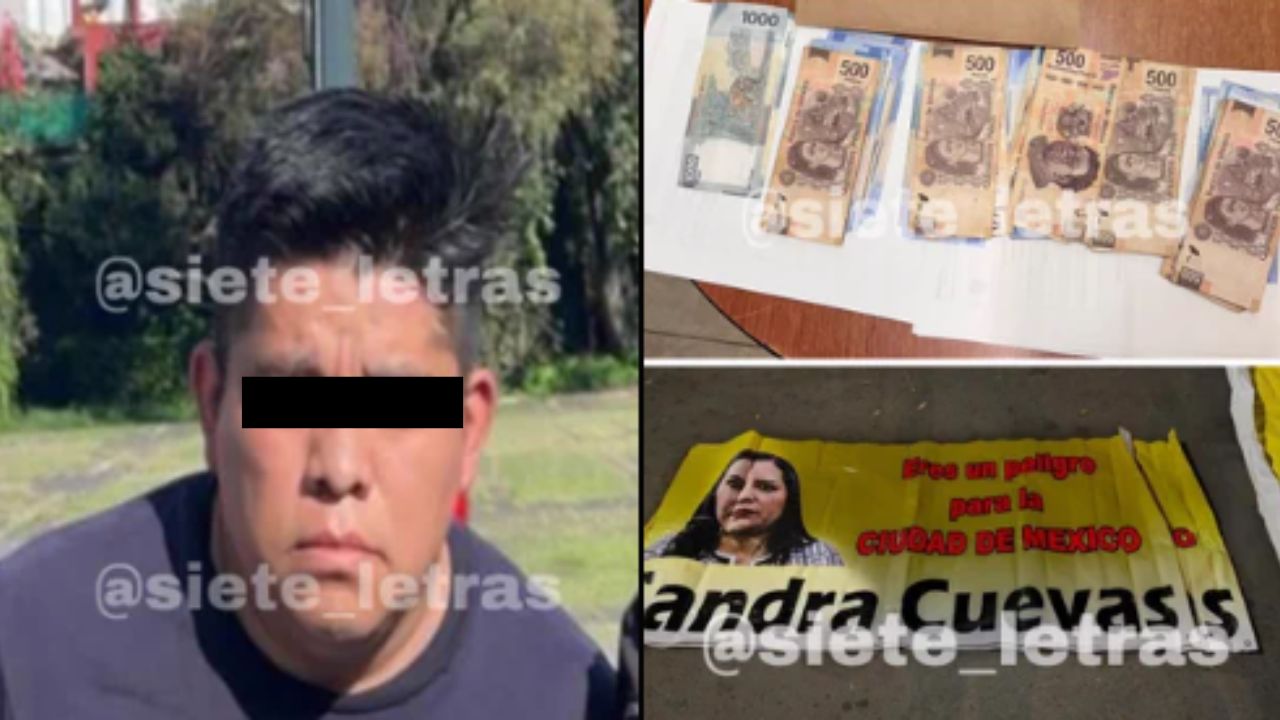 Cae hombre tras intentar extorsionar al equipo de Clara Brugada, CDMX Cae hombre tras intentar extorsionar al equipo de Clara Brugada, CDMX