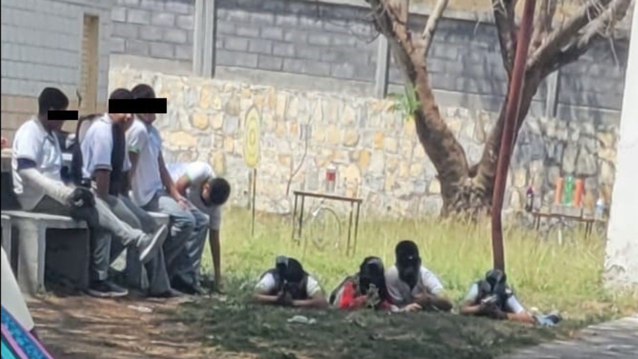 Denuncian campo de tiro instalado en secundaria de San Luis Potosí Denuncian campo de tiro instalado en secundaria de San Luis Potosí