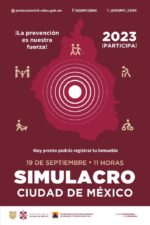 Se realizará en la CDMX Segundo Simulacro Nacional 2023
