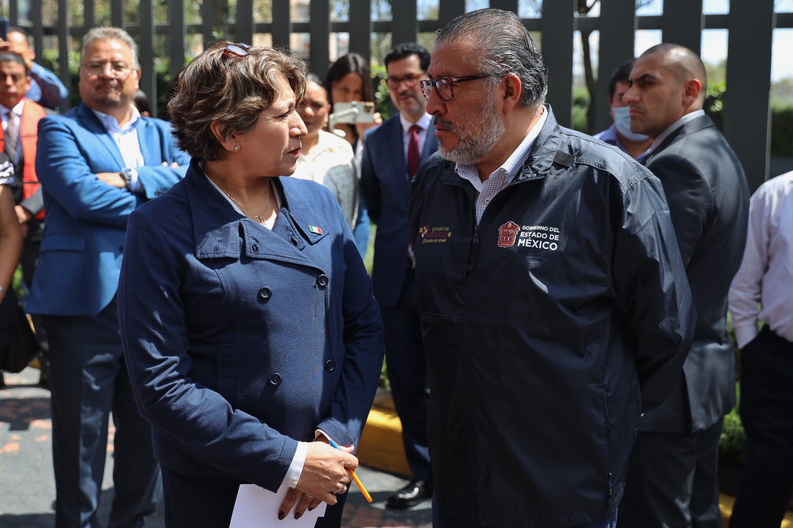 Encabeza Delfina Gómez, Gobernadora del Estado de México, Segundo Simulacro Nacional 2023  Encabeza Delfina Gómez, Gobernadora del Estado de México, Segundo Simulacro Nacional 2023