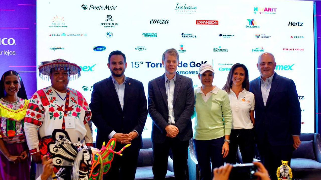 Aeroméxico presenta su 15° edición del Torneo de Golf en apoyo a la educación Aeroméxico presenta su 15° edición del Torneo de Golf en apoyo a la educación