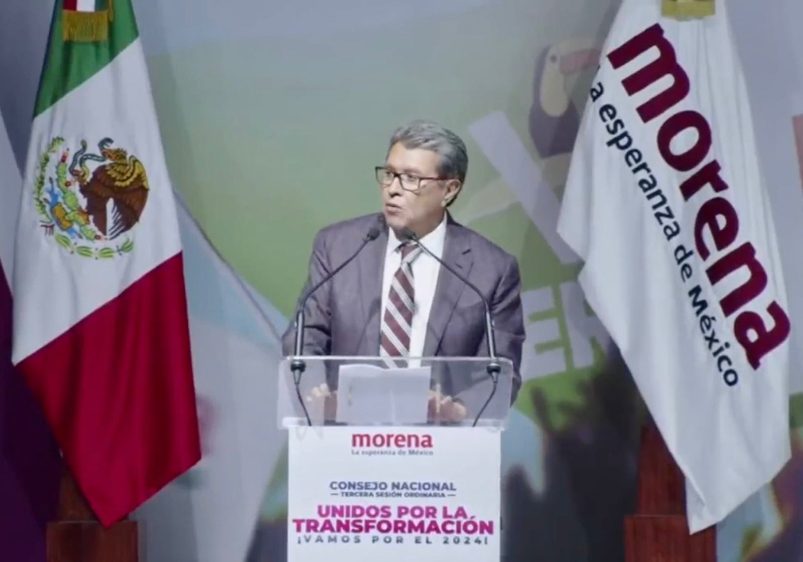 Ricardo Monreal reitera llamado a la unidad, como clave en Morena para ganar la Presidencia de la República y la mayoría en el Congreso Ricardo Monreal reitera llamado a la unidad, como clave en Morena para ganar la Presidencia de la República y la mayoría en el Congreso