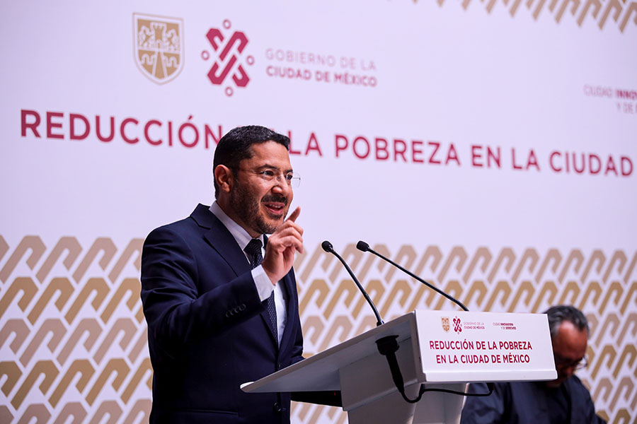Registra CDMX reducción histórica de pobreza por ingresos Registra CDMX reducción histórica de pobreza por ingresos