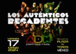 Llenarán Los Auténticos Decadentes de fiesta la CDMX