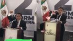 Abuchean con flores a presidente municipal de Juan C. Bonilla en Puebla