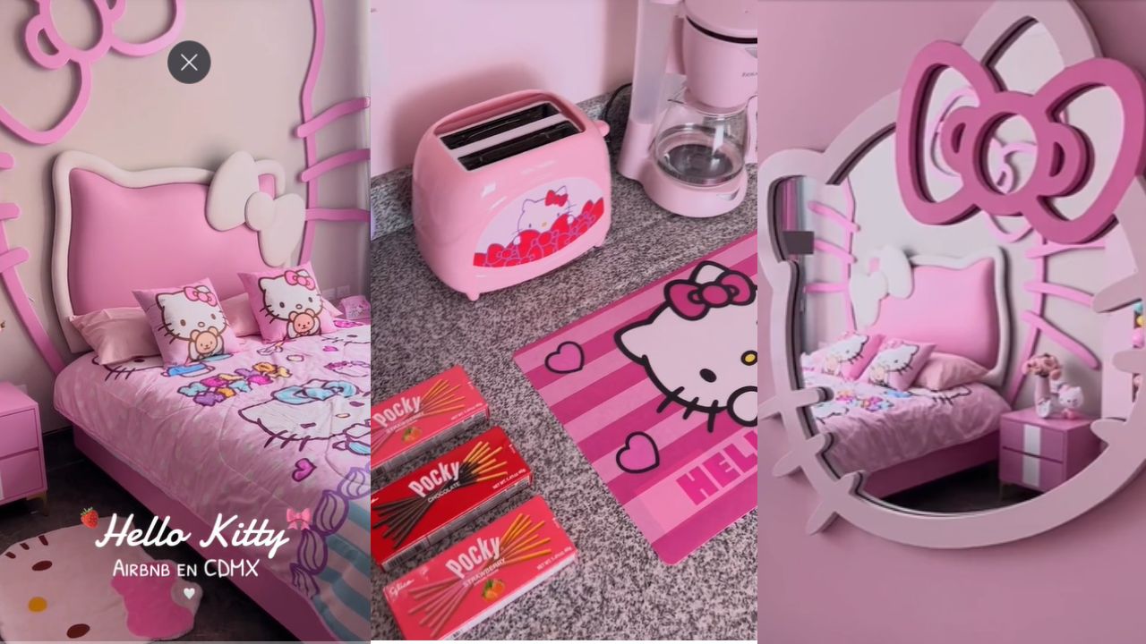 Así es el Airbnb de Hello Kitty ubicado en CDMX Así es el Airbnb de Hello Kitty ubicado en CDMX