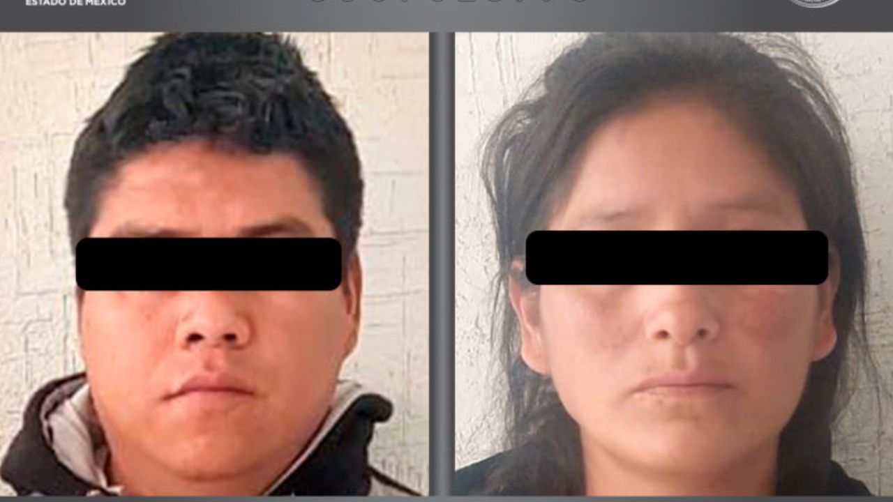 Cae pareja tras obligar a su hija a vender en la zona turística de Teotihuacán