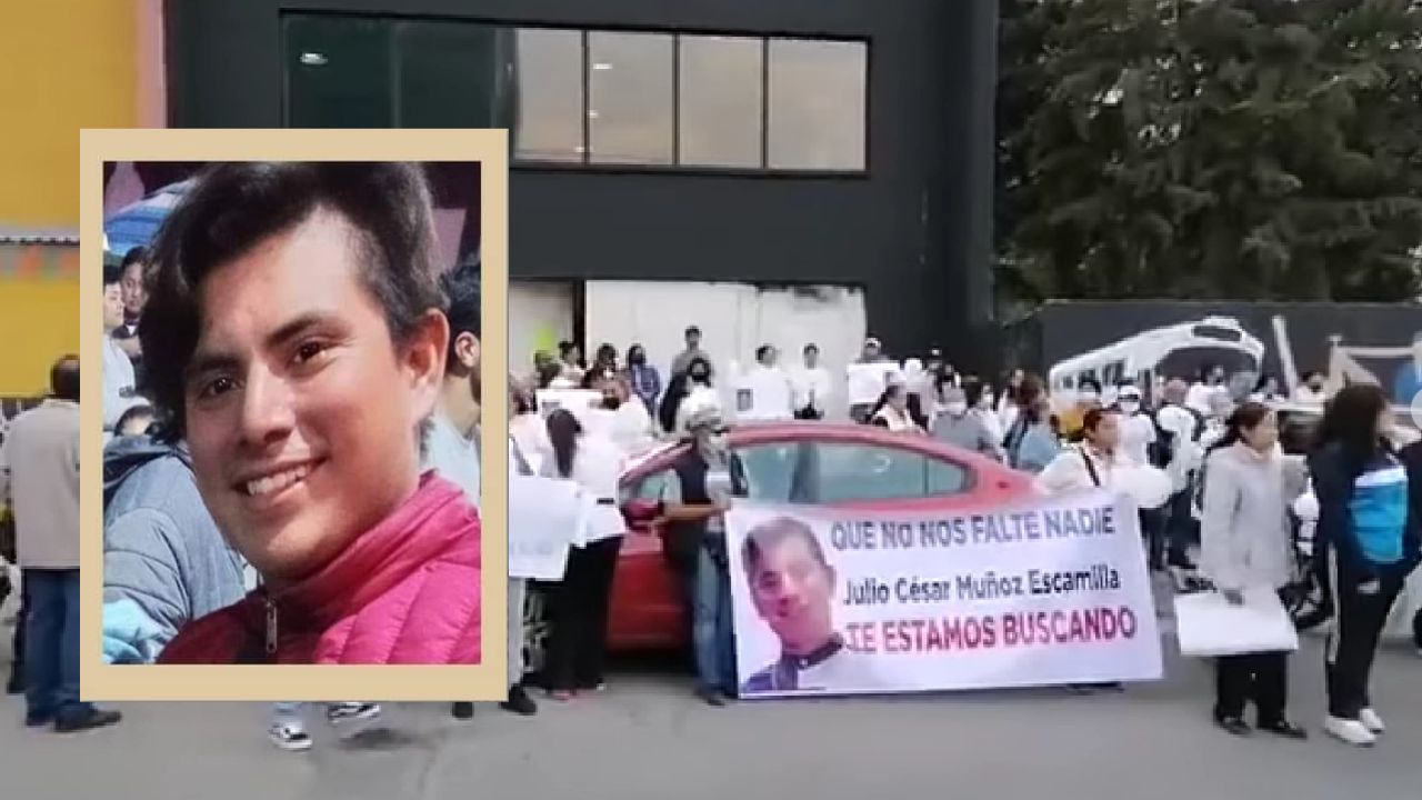 Familiares buscan a joven desaparecido en una feria de Hidalgo