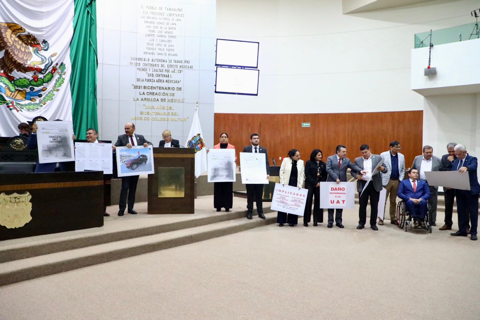 Denuncia bancada de Morena en Tamaulipas a funcionario de la UAT Denuncia bancada de Morena en Tamaulipas a funcionario de la UAT