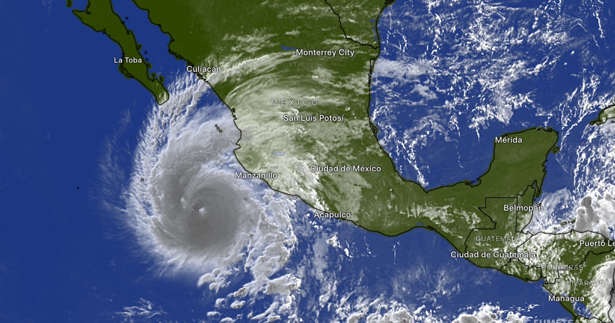 Huracán “Norma” alcanza la categoría 4 y se dirige a BCS Huracán “Norma” alcanza la categoría 4 y se dirige a BCS