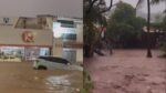 Paso de huracán Lidia provoca inundaciones en Puerto Vallarta