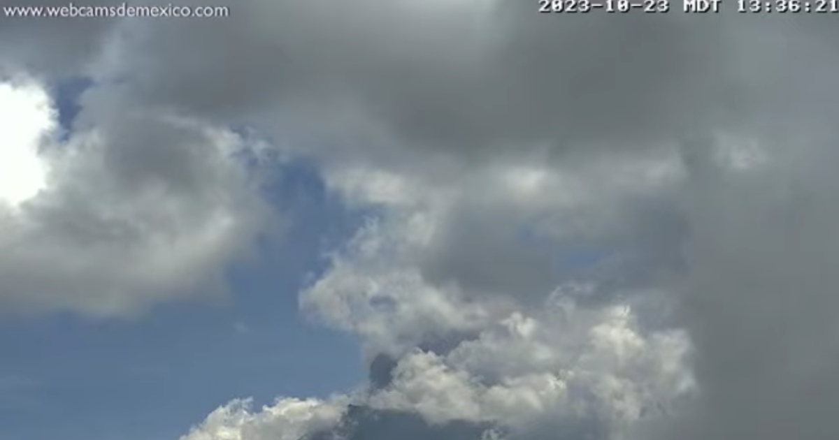 Alertan por caída de ceniza del Popocatépetl en Iztapalapa y Benito Juárez