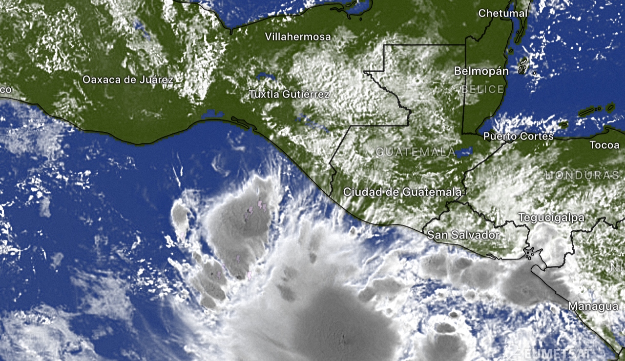 Tormenta tropical ‘Pilar’ provocará lluvias torrenciales en Chiapas