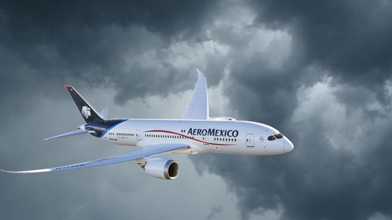 Vuelos de Aeroméxico podrían verse afectados por clima en costas del Pacífico Vuelos de Aeroméxico podrían verse afectados por clima en costas del Pacífico