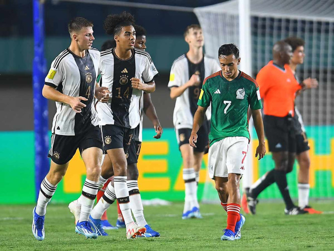 México cae ante Alemania en su debut dentro del Mundial Sub 17 México cae ante Alemania en su debut dentro del Mundial Sub 17