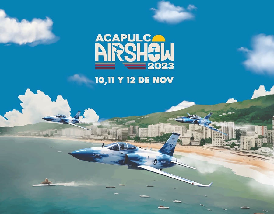 Vuelve el Air Show a Acapulco para seguir elevando su oferta turística