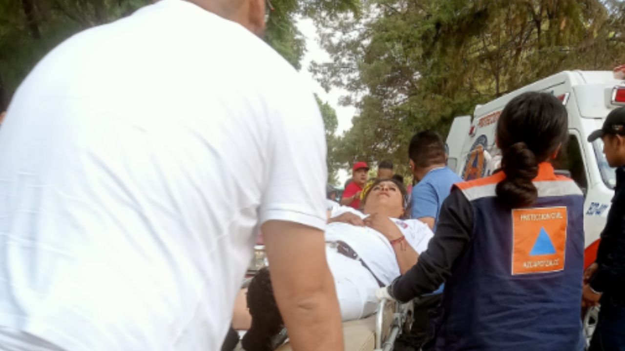 Explosión en panteón deja 8 personas heridas en Azcapotzalco Explosión en panteón deja 8 personas heridas en Azcapotzalco